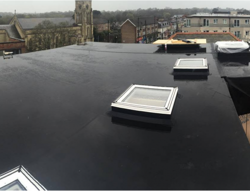 Small Commercial Install Firestone epdm